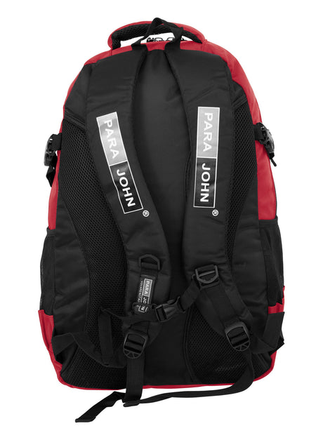Parajohn Smart Red & Black Polyester School Backpack 18 Inch – Modern Lightweight School Bag for Everyday Use - Al Kabayel Discount CentreParajohn Smart Red & Black Polyester School Backpack 18 Inch – Modern Lightweight School Bag for Everyday UseSchool BagsPARAJOHNAl Kabayel Discount Centre