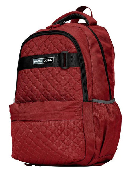 Parajohn Solid Red Polyester School Backpack 18 Inch – Bold Design Durable School Bag for Daily Use - Al Kabayel Discount CentreParajohn Solid Red Polyester School Backpack 18 Inch – Bold Design Durable School Bag for Daily UseSchool BagsPARAJOHNAl Kabayel Discount Centre