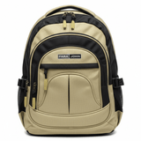 Parajohn Spacious Black & Gold Polyester School Backpack 16 Inch – Large Capacity School Bag for Books & Accessories - Al Kabayel Discount CentreParajohn Spacious Black & Gold Polyester School Backpack 16 Inch – Large Capacity School Bag for Books & AccessoriesSchool BagsPARAJOHNAl Kabayel Discount Centre