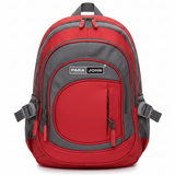 Parajohn Sporty Grey & Red Polyester School Backpack 16 Inch – Durable Multi - Pocket School Bag for Students - Al Kabayel Discount CentreParajohn Sporty Grey & Red Polyester School Backpack 16 Inch – Durable Multi - Pocket School Bag for StudentsSchool BagsPARAJOHNAl Kabayel Discount Centre