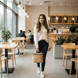 Parajohn Stylish Beige PVC Lunch Carry Bag with Spacious Interior – 8.5 Inch - Al Kabayel Discount CentreParajohn Stylish Beige PVC Lunch Carry Bag with Spacious Interior – 8.5 InchLunch BagsPARAJOHNAl Kabayel Discount Centre