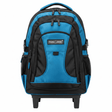 Parajohn Travel Ready Black & Blue Polyester Trolley Backpack 18 Inch – Rolling Backpack with Smooth Wheels & Large Storage - Al Kabayel Discount CentreParajohn Travel Ready Black & Blue Polyester Trolley Backpack 18 Inch – Rolling Backpack with Smooth Wheels & Large StorageSchool BagsPARAJOHNAl Kabayel Discount Centre