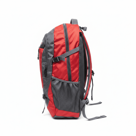Parajohn Trekking Grey & Red Polyester Mountain Backpack 24 Inch – Rugged Outdoor Bag for Hiking, Camping & Travel - Al Kabayel Discount CentreParajohn Trekking Grey & Red Polyester Mountain Backpack 24 Inch – Rugged Outdoor Bag for Hiking, Camping & TravelBackpacksPARAJOHNAl Kabayel Discount Centre
