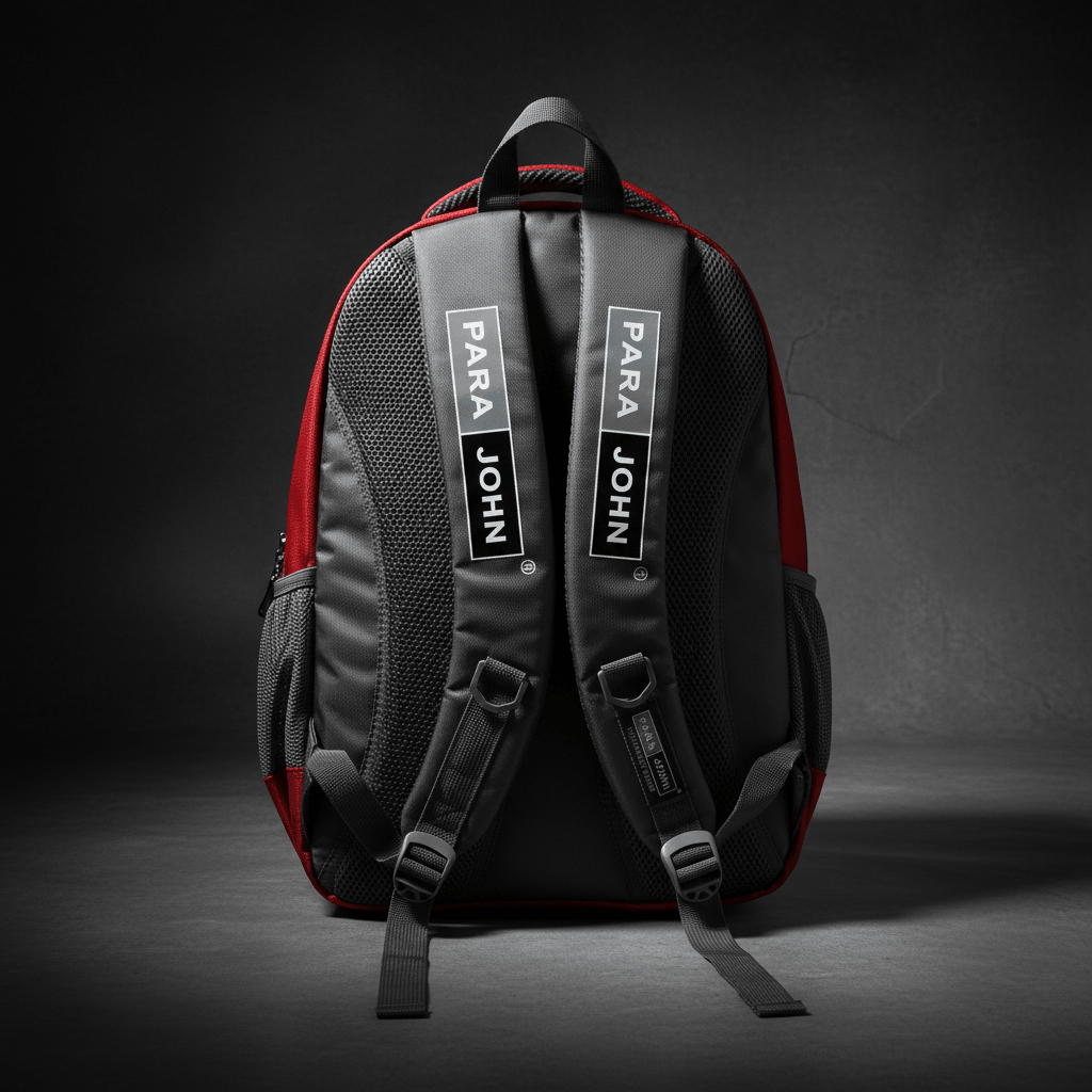 Parajohn Unique Red & Grey Polyester School Backpack 18 Inch – Eye - Catching Design with Large Storage Space - Al Kabayel Discount CentreParajohn Unique Red & Grey Polyester School Backpack 18 Inch – Eye - Catching Design with Large Storage SpaceSchool BagsPARAJOHNAl Kabayel Discount Centre