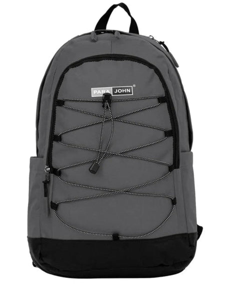 Parajohn Versatile Grey & Black Polyester School Backpack 19 Inch – Multi - Purpose Student Bag with Spacious Design - Al Kabayel Discount CentreParajohn Versatile Grey & Black Polyester School Backpack 19 Inch – Multi - Purpose Student Bag with Spacious DesignSchool BagsPARAJOHNAl Kabayel Discount Centre