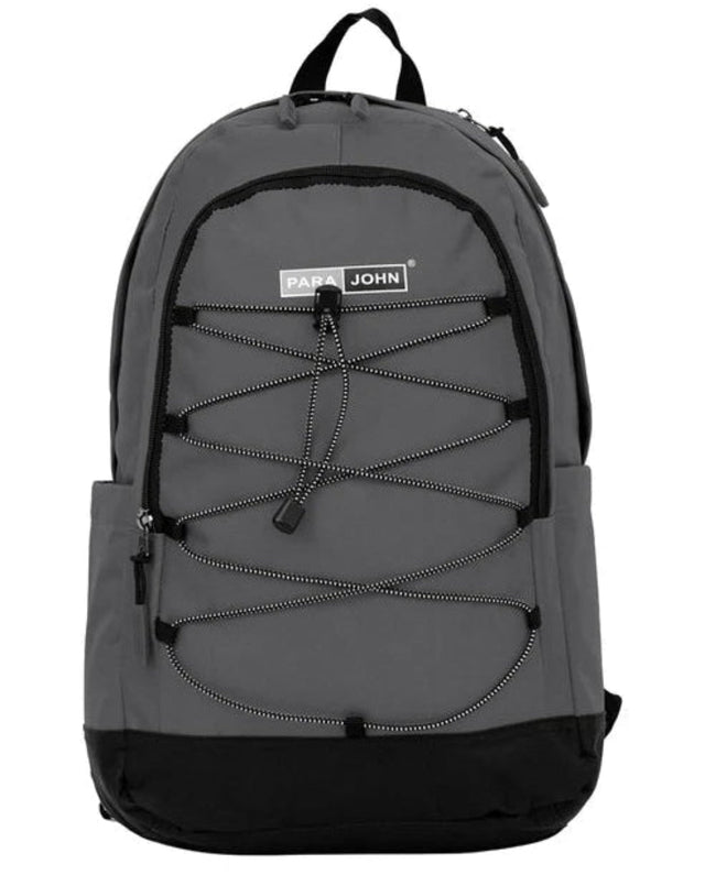 Parajohn Versatile Grey & Black Polyester School Backpack 19 Inch – Multi - Purpose Student Bag with Spacious Design - Al Kabayel Discount CentreParajohn Versatile Grey & Black Polyester School Backpack 19 Inch – Multi - Purpose Student Bag with Spacious DesignSchool BagsPARAJOHNAl Kabayel Discount Centre