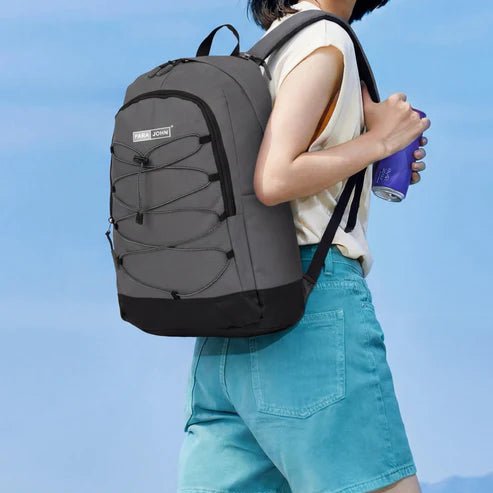 Parajohn Versatile Grey & Black Polyester School Backpack 19 Inch – Multi - Purpose Student Bag with Spacious Design - Al Kabayel Discount CentreParajohn Versatile Grey & Black Polyester School Backpack 19 Inch – Multi - Purpose Student Bag with Spacious DesignSchool BagsPARAJOHNAl Kabayel Discount Centre