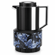 Parati 1L Vacuum Flask – Black | Silver & Blue Floral - Al Kabayel Discount CentreParati 1L Vacuum Flask – Black | Silver & Blue FloralThermosPARATIAl Kabayel Discount Centre