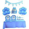 Party Fun 46pcs Prince Happy Birthday Party Box Set, Includes 12pcs Ballon 12", 1pc Banner, 6pcs Paper Plate 7", 6pcs Paper Hat 6", 1pc Table Cloth, 20pcs Paper Napkin, Blue - Al Kabayel Discount CentreParty Fun 46pcs Prince Happy Birthday Party Box Set, Includes 12pcs Ballon 12", 1pc Banner, 6pcs Paper Plate 7", 6pcs Paper Hat 6", 1pc Table Cloth, 20pcs Paper Napkin, BlueParty SuppliesPARTY FUNAl Kabayel Discount Centre