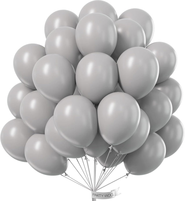 PARTY FUN Chrome Balloons 40 Pcs – Elegant Gray Party Collection - Al Kabayel Discount CentrePARTY FUN Chrome Balloons 40 Pcs – Elegant Gray Party CollectionParty SuppliesPARTY FUNAl Kabayel Discount Centre