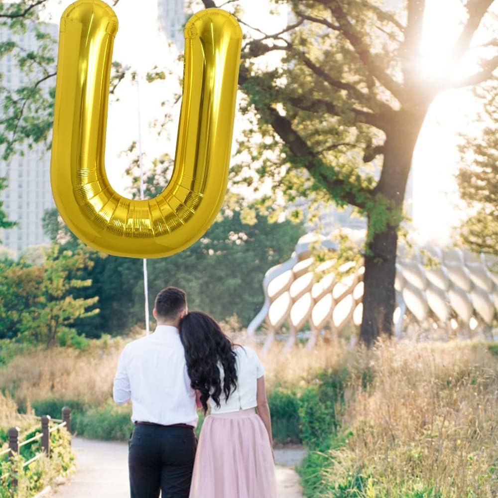 PARTY FUN Gold Foil Balloon Letter "U" 80cm – Large Metallic Party Supply - Al Kabayel Discount CentrePARTY FUN Gold Foil Balloon Letter "U" 80cm – Large Metallic Party SupplyParty SuppliesPARTY FUNAl Kabayel Discount Centre