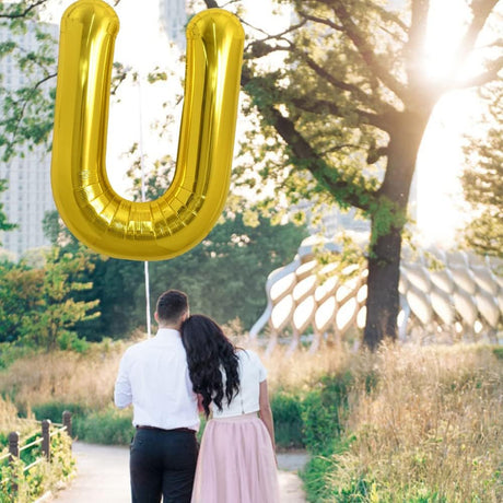 PARTY FUN Gold Foil Balloon Letter "U" 80cm – Large Metallic Party Supply - Al Kabayel Discount CentrePARTY FUN Gold Foil Balloon Letter "U" 80cm – Large Metallic Party SupplyParty SuppliesPARTY FUNAl Kabayel Discount Centre