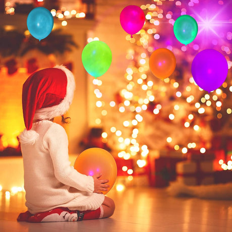 PARTY FUN LED Balloons – Pack of 5 Assorted Colors for Festive Glow - Al Kabayel Discount CentrePARTY FUN LED Balloons – Pack of 5 Assorted Colors for Festive GlowParty SuppliesPARTY FUNAl Kabayel Discount Centre