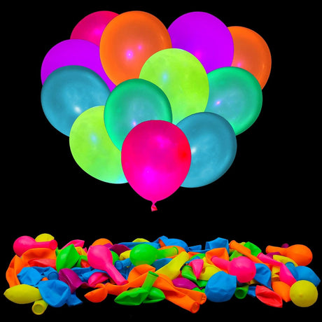 PARTY FUN LED Balloons – Pack of 5 Assorted Colors for Festive Glow - Al Kabayel Discount CentrePARTY FUN LED Balloons – Pack of 5 Assorted Colors for Festive GlowParty SuppliesPARTY FUNAl Kabayel Discount Centre