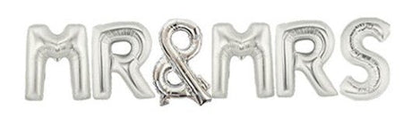 Party Fun MR & MRS Foil Ballon Kit 16" Each, Silver - Al Kabayel Discount CentreParty Fun MR & MRS Foil Ballon Kit 16" Each, SilverParty SuppliesPARTY FUNAl Kabayel Discount Centre