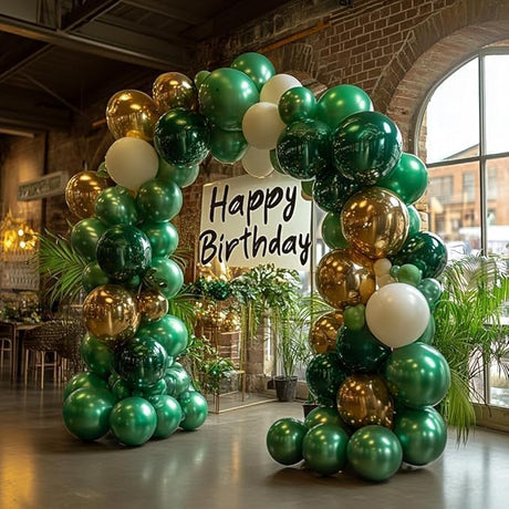 PARTY FUN Standard Balloons 40 Pcs – Dark Green Celebration Pack - Al Kabayel Discount CentrePARTY FUN Standard Balloons 40 Pcs – Dark Green Celebration PackParty SuppliesPARTY FUNAl Kabayel Discount Centre