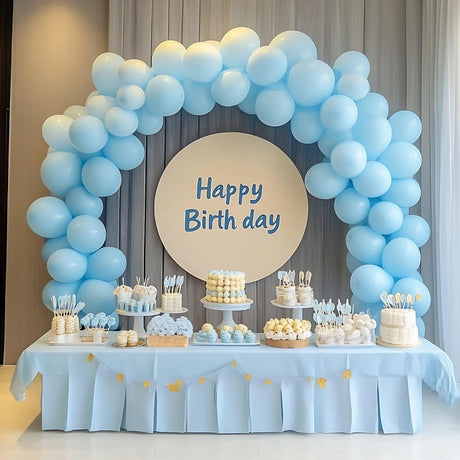 PARTY FUN Standard Balloons 40 Pcs – Light Blue Festive Pack - Al Kabayel Discount CentrePARTY FUN Standard Balloons 40 Pcs – Light Blue Festive PackParty SuppliesPARTY FUNAl Kabayel Discount Centre
