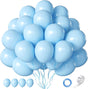 PARTY FUN Standard Balloons 40 Pcs – Light Blue Festive Pack - Al Kabayel Discount CentrePARTY FUN Standard Balloons 40 Pcs – Light Blue Festive PackParty SuppliesPARTY FUNAl Kabayel Discount Centre