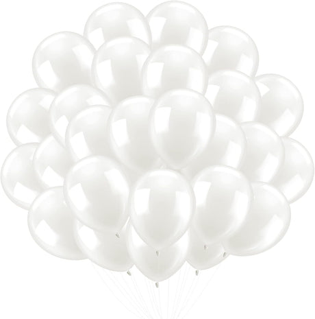 PARTY POINT Balloons 40 Pcs – Classic White Party Collection - Al Kabayel Discount CentrePARTY POINT Balloons 40 Pcs – Classic White Party CollectionParty SuppliesPARTY POINTAl Kabayel Discount Centre