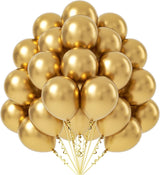 PARTY POINT Balloons 40 Pcs – Metallic Gold Party Balloons - Al Kabayel Discount CentrePARTY POINT Balloons 40 Pcs – Metallic Gold Party BalloonsParty SuppliesPARTY POINTAl Kabayel Discount Centre