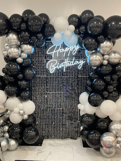 PARTY POINT Balloons 40 Pcs – Solid Black Party Decoration - Al Kabayel Discount CentrePARTY POINT Balloons 40 Pcs – Solid Black Party DecorationParty SuppliesPARTY POINTAl Kabayel Discount Centre
