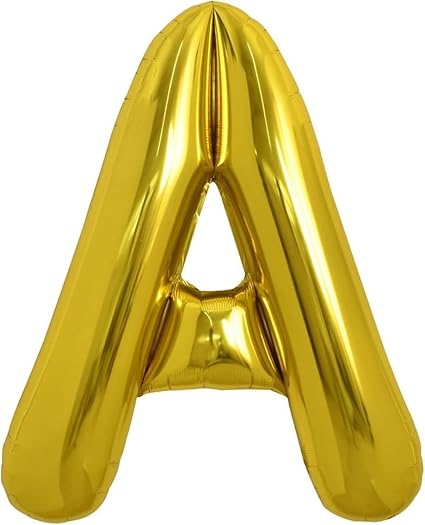PARTY POINT Gold Foil Balloon Letter "A" 80cm – Birthday & Event Decoration - Al Kabayel Discount CentrePARTY POINT Gold Foil Balloon Letter "A" 80cm – Birthday & Event DecorationParty SuppliesPARTY POINTAl Kabayel Discount Centre
