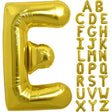 PARTY POINT Gold Foil Balloon Letter "E" 80cm – Elegant Gold Décor for Events - Al Kabayel Discount CentrePARTY POINT Gold Foil Balloon Letter "E" 80cm – Elegant Gold Décor for EventsParty SuppliesPARTY POINTAl Kabayel Discount Centre