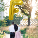 PARTY POINT Gold Foil Balloon Letter "F" 80cm – Large Balloon for Party Decoration - Al Kabayel Discount CentrePARTY POINT Gold Foil Balloon Letter "F" 80cm – Large Balloon for Party DecorationParty SuppliesPARTY POINTAl Kabayel Discount Centre