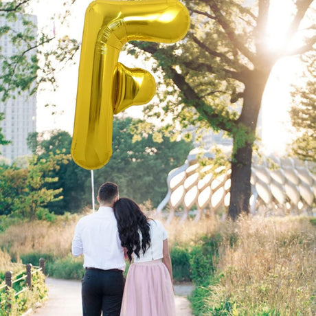 PARTY POINT Gold Foil Balloon Letter "F" 80cm – Large Balloon for Party Decoration - Al Kabayel Discount CentrePARTY POINT Gold Foil Balloon Letter "F" 80cm – Large Balloon for Party DecorationParty SuppliesPARTY POINTAl Kabayel Discount Centre