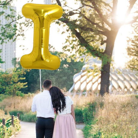 PARTY POINT Gold Foil Balloon Letter "I" 80cm – Shimmering Gold Party Decoration - Al Kabayel Discount CentrePARTY POINT Gold Foil Balloon Letter "I" 80cm – Shimmering Gold Party DecorationParty SuppliesPARTY POINTAl Kabayel Discount Centre