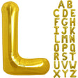 PARTY POINT Gold Foil Balloon Letter "L" 80cm – Perfect Party Balloon for Events - Al Kabayel Discount CentrePARTY POINT Gold Foil Balloon Letter "L" 80cm – Perfect Party Balloon for EventsParty SuppliesPARTY POINTAl Kabayel Discount Centre