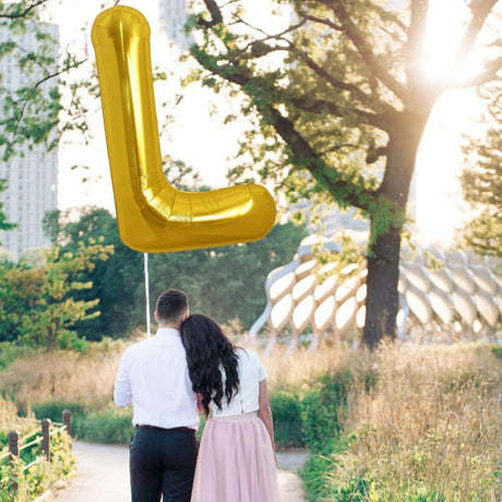 PARTY POINT Gold Foil Balloon Letter "L" 80cm – Perfect Party Balloon for Events - Al Kabayel Discount CentrePARTY POINT Gold Foil Balloon Letter "L" 80cm – Perfect Party Balloon for EventsParty SuppliesPARTY POINTAl Kabayel Discount Centre