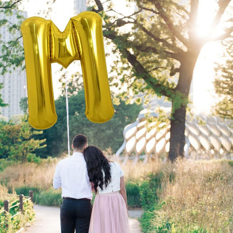 PARTY POINT Gold Foil Balloon Letter "M" 80cm – Gold Metallic Décor Balloon - Al Kabayel Discount CentrePARTY POINT Gold Foil Balloon Letter "M" 80cm – Gold Metallic Décor BalloonParty SuppliesPARTY POINTAl Kabayel Discount Centre