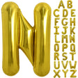 PARTY POINT Gold Foil Balloon Letter "N" 80cm – Large Gold Party Decoration Balloon - Al Kabayel Discount CentrePARTY POINT Gold Foil Balloon Letter "N" 80cm – Large Gold Party Decoration BalloonParty SuppliesPARTY POINTAl Kabayel Discount Centre