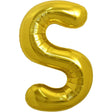 PARTY POINT Gold Foil Balloon Letter "S" 80cm – Decorative Balloon for Party Setup - Al Kabayel Discount CentrePARTY POINT Gold Foil Balloon Letter "S" 80cm – Decorative Balloon for Party SetupParty SuppliesPARTY POINTAl Kabayel Discount Centre