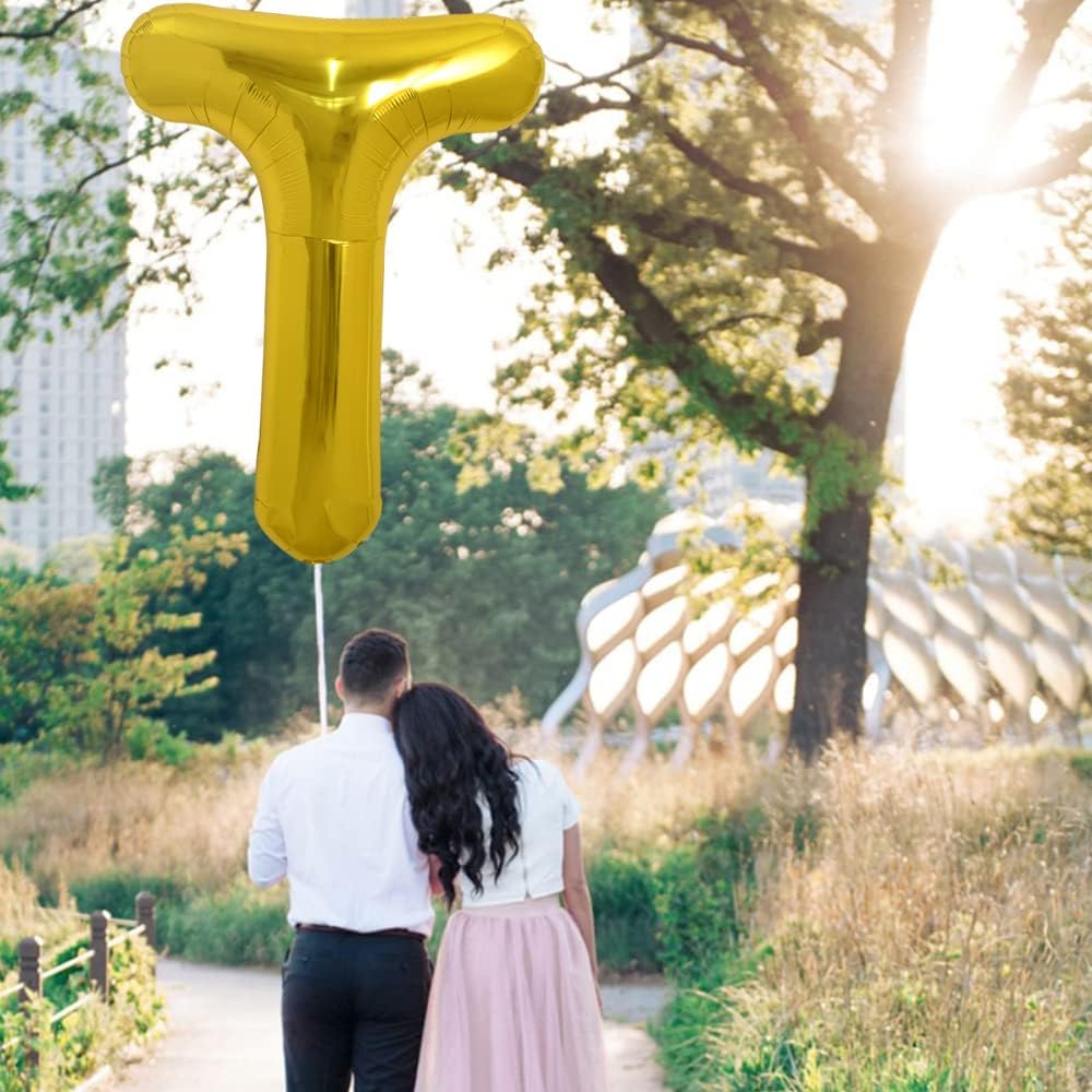 PARTY POINT Gold Foil Balloon Letter "T" 80cm – Shiny Gold Foil Party Decoration - Al Kabayel Discount CentrePARTY POINT Gold Foil Balloon Letter "T" 80cm – Shiny Gold Foil Party DecorationParty SuppliesPARTY POINTAl Kabayel Discount Centre