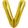 PARTY POINT Gold Foil Balloon Letter "V" 80cm – Stylish Balloon for Birthday Party - Al Kabayel Discount CentrePARTY POINT Gold Foil Balloon Letter "V" 80cm – Stylish Balloon for Birthday PartyParty SuppliesPARTY POINTAl Kabayel Discount Centre