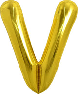 PARTY POINT Gold Foil Balloon Letter "V" 80cm – Stylish Balloon for Birthday Party - Al Kabayel Discount CentrePARTY POINT Gold Foil Balloon Letter "V" 80cm – Stylish Balloon for Birthday PartyParty SuppliesPARTY POINTAl Kabayel Discount Centre