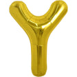 PARTY POINT Gold Foil Balloon Letter "Y" 80cm – Golden Shine Décor for Parties - Al Kabayel Discount CentrePARTY POINT Gold Foil Balloon Letter "Y" 80cm – Golden Shine Décor for PartiesParty SuppliesPARTY POINTAl Kabayel Discount Centre
