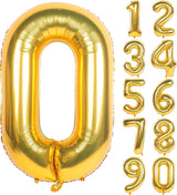 Party Point Number - 0 Foil Balloon 32", Fills with Air or Helium, Gold - Al Kabayel Discount CentreParty Point Number - 0 Foil Balloon 32", Fills with Air or Helium, GoldParty SuppliesPARTY POINTAl Kabayel Discount Centre