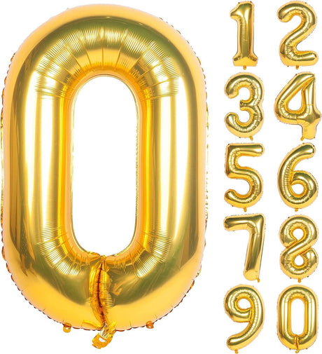 Party Point Number - 0 Foil Balloon 32", Fills with Air or Helium, Gold - Al Kabayel Discount CentreParty Point Number - 0 Foil Balloon 32", Fills with Air or Helium, GoldParty SuppliesPARTY POINTAl Kabayel Discount Centre