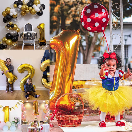 Party Point Number - 1 Foil Balloon 32", Fills with Air or Helium, Gold - Al Kabayel Discount CentreParty Point Number - 1 Foil Balloon 32", Fills with Air or Helium, GoldParty SuppliesPARTY POINTAl Kabayel Discount Centre