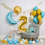Party Point Number - 2 Foil Balloon 32", Fills with Air or Helium, Gold - Al Kabayel Discount CentreParty Point Number - 2 Foil Balloon 32", Fills with Air or Helium, GoldParty SuppliesPARTY POINTAl Kabayel Discount Centre