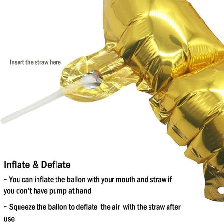 Party Point Number - 6 Foil Balloon 32", Fills with Air or Helium, Gold - Al Kabayel Discount CentreParty Point Number - 6 Foil Balloon 32", Fills with Air or Helium, GoldParty SuppliesPARTY POINTAl Kabayel Discount Centre