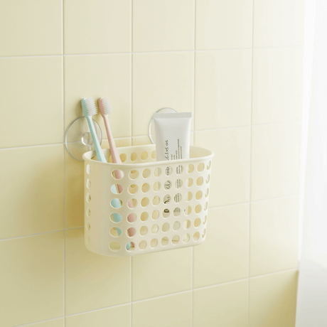 Pastel Light Yellow Wall - Mount Toothbrush Holder and Bathroom Organizer – 20 × 12 cm - Al Kabayel Discount CentrePastel Light Yellow Wall - Mount Toothbrush Holder and Bathroom Organizer – 20 × 12 cmOrganizers & AccessoriesAKDCAl Kabayel Discount Centre