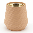 Peach Elegant Ceramic Incense Burner | Diamond - Faceted | Gold Inner Bowl | 10×7cm - Al Kabayel Discount CentrePeach Elegant Ceramic Incense Burner | Diamond - Faceted | Gold Inner Bowl | 10×7cmIncense burnerAKDCAl Kabayel Discount Centre