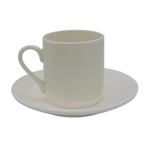 PEARL 12pcs Cup & Saucer Set, 6pcs Cup and 6pcs Saucer, 90ml, White - Al Kabayel Discount CentrePEARL 12pcs Cup & Saucer Set, 6pcs Cup and 6pcs Saucer, 90ml, WhiteTea SetsPERLAl Kabayel Discount Centre