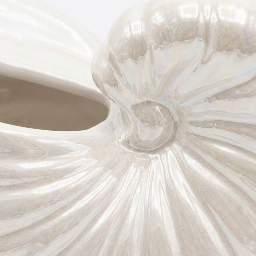 Pearl White Shell Ceramic Napkin Holder - 13 × 22 cm - Al Kabayel Discount CentrePearl White Shell Ceramic Napkin Holder - 13 × 22 cmNapkin Holders & Tissue BoxAKDCAl Kabayel Discount Centre