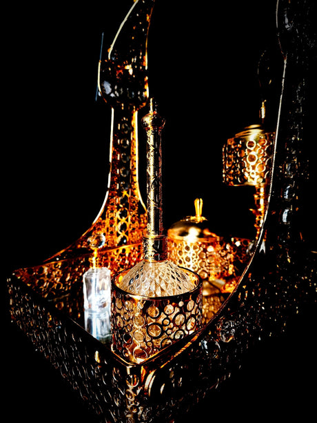 Perfume And Bakhoor Set Golden With Stand - Al Kabayel Discount CentrePerfume And Bakhoor Set Golden With StandHome Décor AccentsAKDCAl Kabayel Discount Centre
