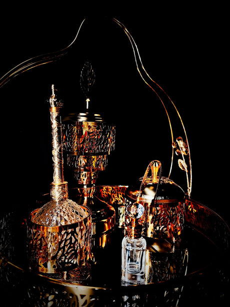 Perfume And Bakhoor Set Round Golden With Stand - Al Kabayel Discount CentrePerfume And Bakhoor Set Round Golden With StandHome Décor AccentsAKDCAl Kabayel Discount Centre